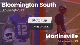 Matchup: Bloomington South vs. Martinsville  2017