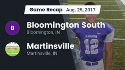 Recap: Bloomington South  vs. Martinsville  2017