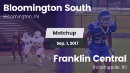 Matchup: Bloomington South vs. Franklin Central  2017