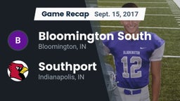 Recap: Bloomington South  vs. Southport  2017
