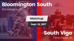 Matchup: Bloomington South vs. South Vigo  2017