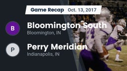 Recap: Bloomington South  vs. Perry Meridian  2017