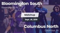 Matchup: Bloomington South vs. Columbus North  2018