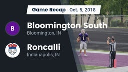 Recap: Bloomington South  vs. Roncalli  2018