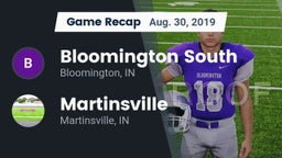 Recap: Bloomington South  vs. Martinsville  2019