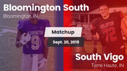 Matchup: Bloomington South vs. South Vigo  2019