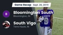 Recap: Bloomington South  vs. South Vigo  2019