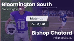 Matchup: Bloomington South vs. Bishop Chatard  2019