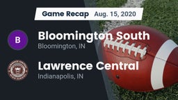 Recap: Bloomington South  vs. Lawrence Central  2020