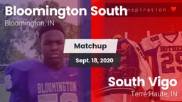 Matchup: Bloomington South vs. South Vigo  2020