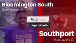 Matchup: Bloomington South vs. Southport  2020
