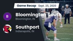 Recap: Bloomington South  vs. Southport  2020
