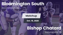 Matchup: Bloomington South vs. Bishop Chatard  2020