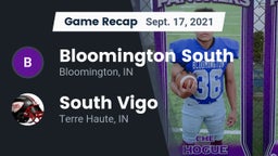 Recap: Bloomington South  vs. South Vigo  2021