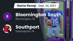Recap: Bloomington South  vs. Southport  2021