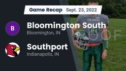Recap: Bloomington South  vs. Southport  2022