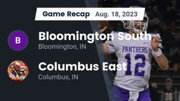 Recap: Bloomington South  vs. Columbus East  2023