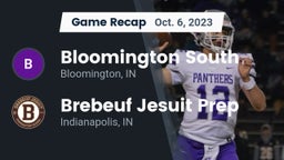 Recap: Bloomington South  vs. Brebeuf Jesuit Prep  2023