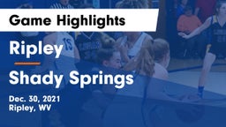 Ripley  vs Shady Springs  Game Highlights - Dec. 30, 2021