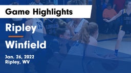 Ripley  vs Winfield  Game Highlights - Jan. 26, 2022