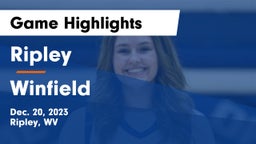 Ripley  vs Winfield  Game Highlights - Dec. 20, 2023