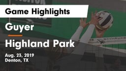 Guyer  vs Highland Park Game Highlights - Aug. 23, 2019