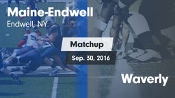 Matchup: Maine-Endwell High vs. Waverly 2016