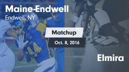 Matchup: Maine-Endwell High vs. Elmira 2016
