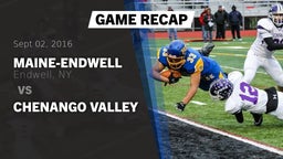Recap: Maine-Endwell  vs. Chenango Valley 2016