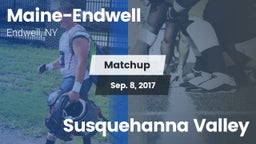 Matchup: Maine-Endwell High vs. Susquehanna Valley 2017