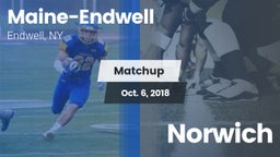 Matchup: Maine-Endwell High vs. Norwich 2018
