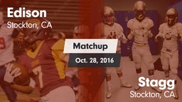 Matchup: Edison  vs. Stagg  2016