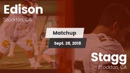 Matchup: Edison  vs. Stagg  2018