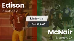 Matchup: Edison  vs. McNair  2018