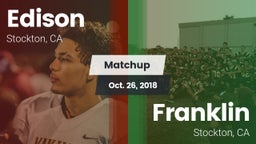 Matchup: Edison  vs. Franklin  2018