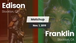 Matchup: Edison  vs. Franklin  2019