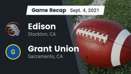 Recap: Edison  vs. Grant Union  2021