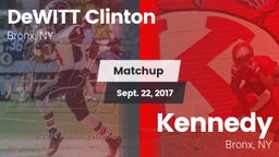 Matchup: DeWITT Clinton high vs. Kennedy  2017