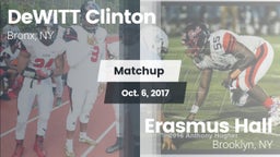 Matchup: DeWITT Clinton high vs. Erasmus Hall  2017