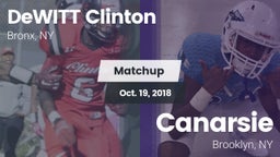 Matchup: DeWITT Clinton high vs. Canarsie  2018