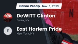 Recap: DeWITT Clinton  vs. East Harlem Pride 2019