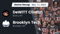 Recap: DeWITT Clinton  vs. Brooklyn Tech  2023
