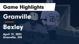 Granville  vs Bexley  Game Highlights - April 19, 2022