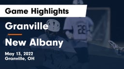 Granville  vs New Albany  Game Highlights - May 13, 2022