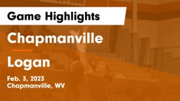 Chapmanville  vs Logan  Game Highlights - Feb. 3, 2023