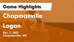 Chapmanville  vs Logan  Game Highlights - Dec. 7, 2023