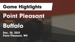 Point Pleasant  vs Buffalo  Game Highlights - Dec. 28, 2022