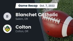 Recap: Blanchet Catholic  vs. Colton  2022