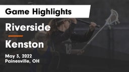 Riverside  vs Kenston  Game Highlights - May 3, 2022