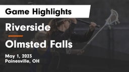 Riverside  vs Olmsted Falls  Game Highlights - May 1, 2023